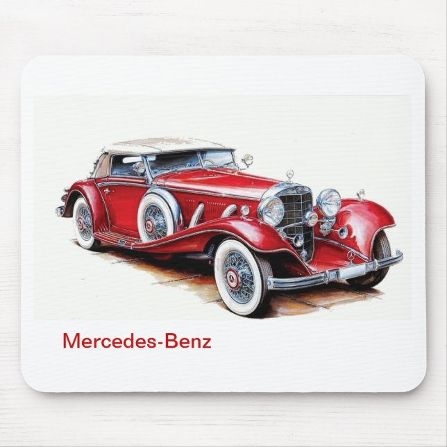 Classic Car Mousepad (Front)