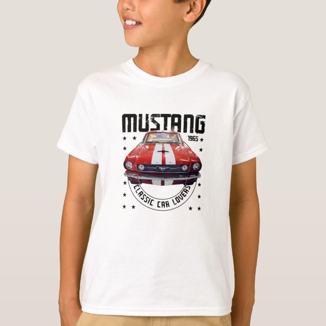 Classic Car Mustang 1965 T-Shirt (Front)