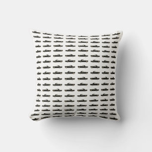 Classic Car Pattern #11 @ Garysretrogarage Cushion