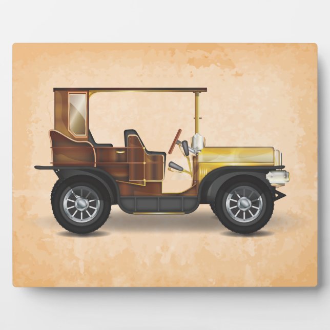 Classic Car Plaque (Front)