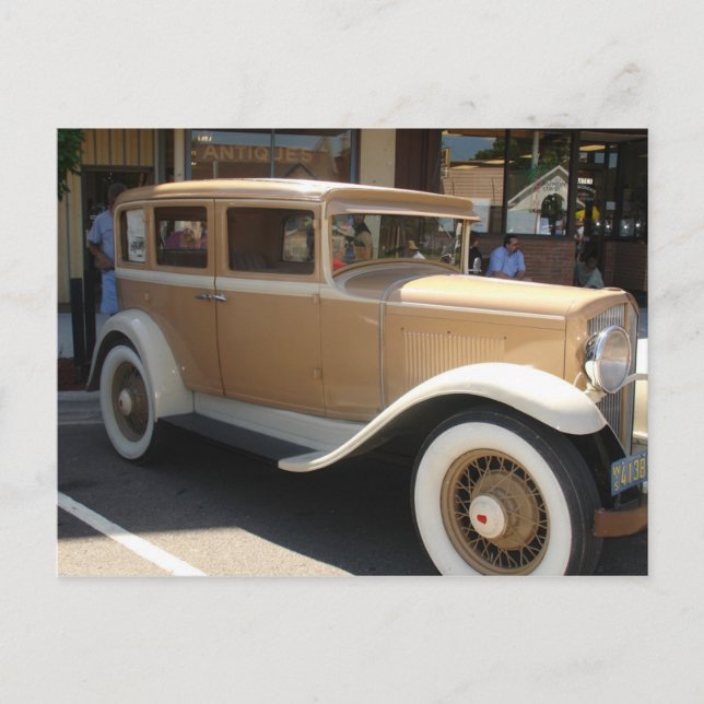 classic car postcard (Front)