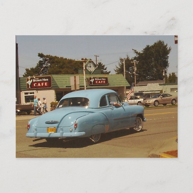 Classic Car Postcard (Front)