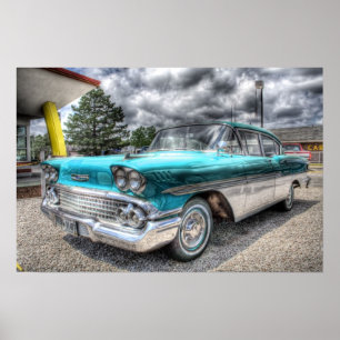 Classic Car Poster