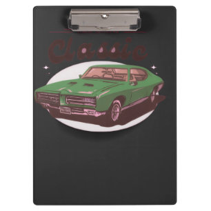 Classic Car Show Clipboard