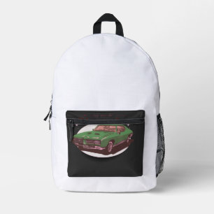 Classic Car Show  Printed Backpack