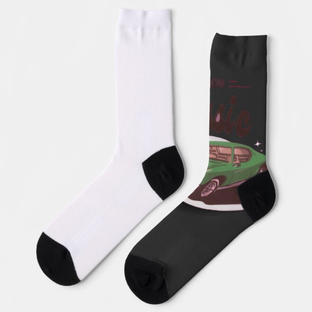 Classic Car Show  Socks (Left)