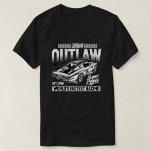 Classic Car Speed Outlaw T-Shirt