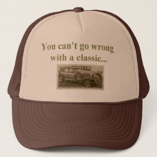 classic car trucker hat