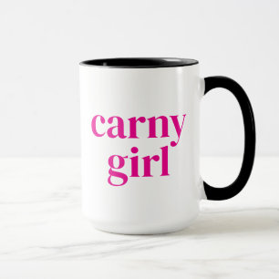 Classic Carny Girl Big Mug