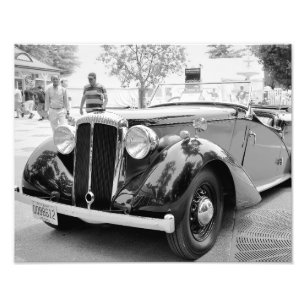 Classic Cars at Saratoga Photo Print