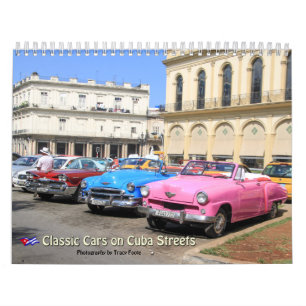 Classic Cars Cuba Calendar