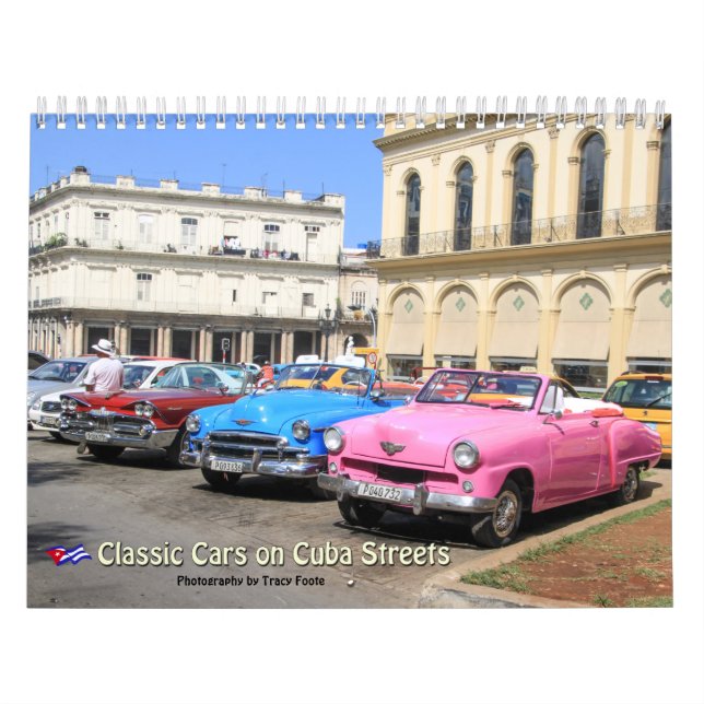Classic Cars Cuba Calendar (Cover)