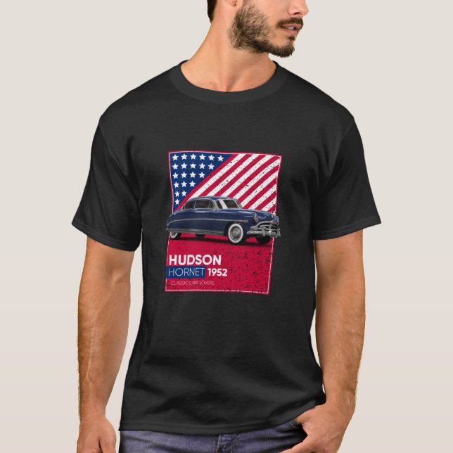 Classic Cars Hudson Hornet 1952 T-Shirt (Front)