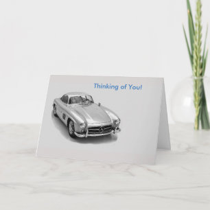 Classic Cars image for Get Well Greeting card