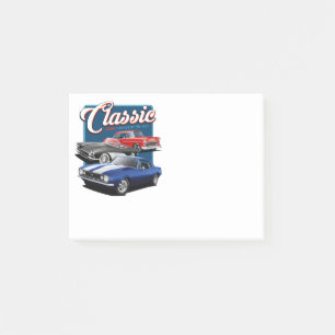 Classic Cars of the 50's and 60's Post-it Notes