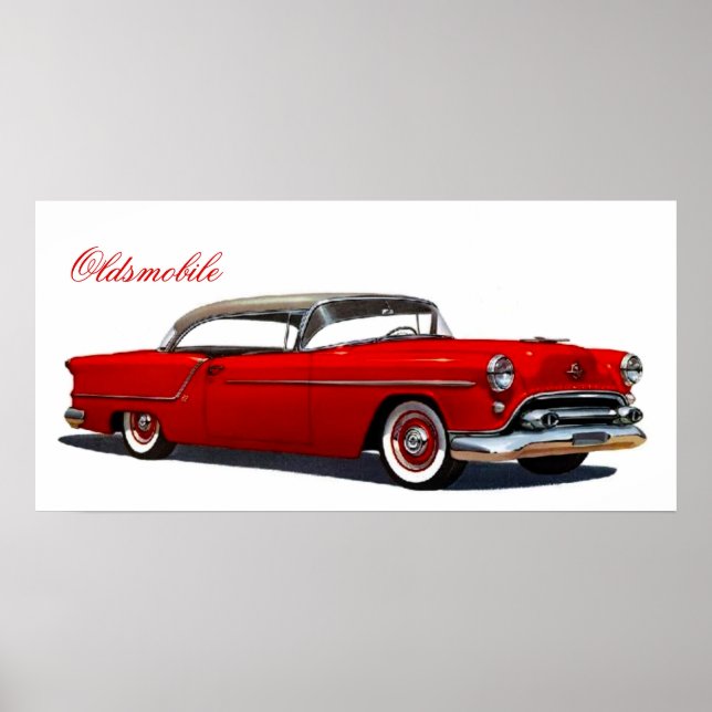 Classic Cars Poster (Front)