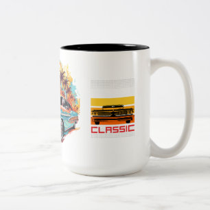 Classic Cars  Two-Tone Coffee Mug