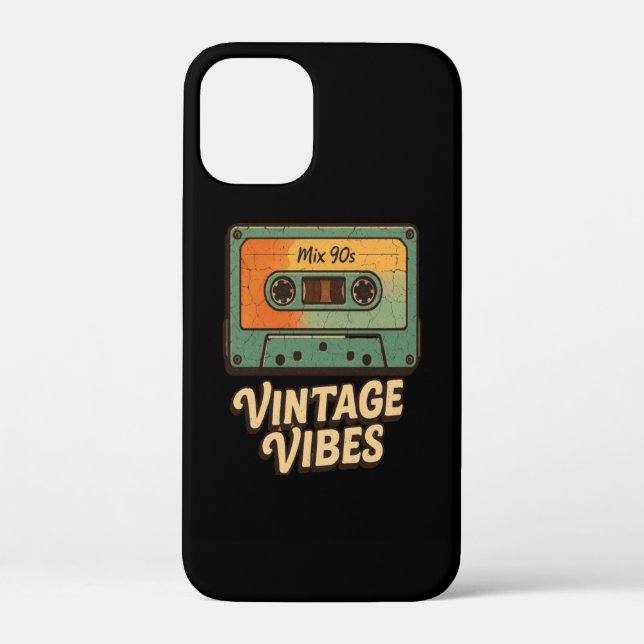 Classic Cassette Case-Mate iPhone Case (Back)