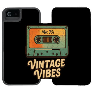Classic Cassette Incipio Watson™ iPhone 5 Wallet Case