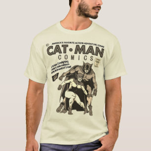 Classic Cat-Man Comics T-Shirt