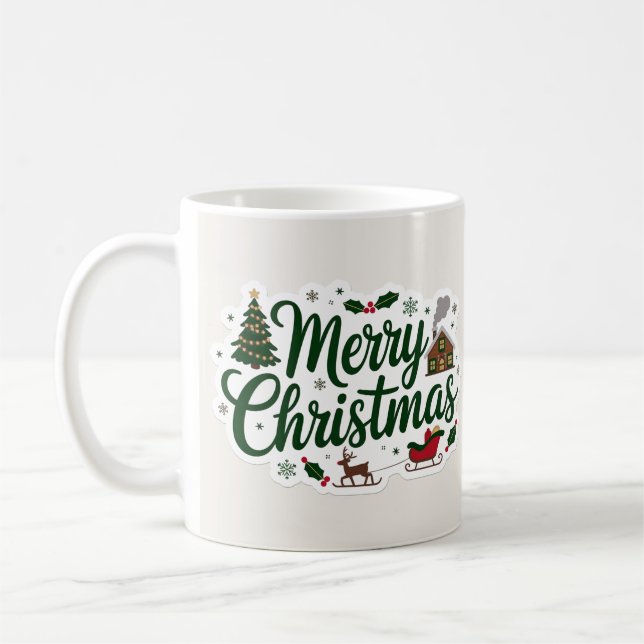 Classic Ceramic Mug – for Coffee and tea Lover (Left)