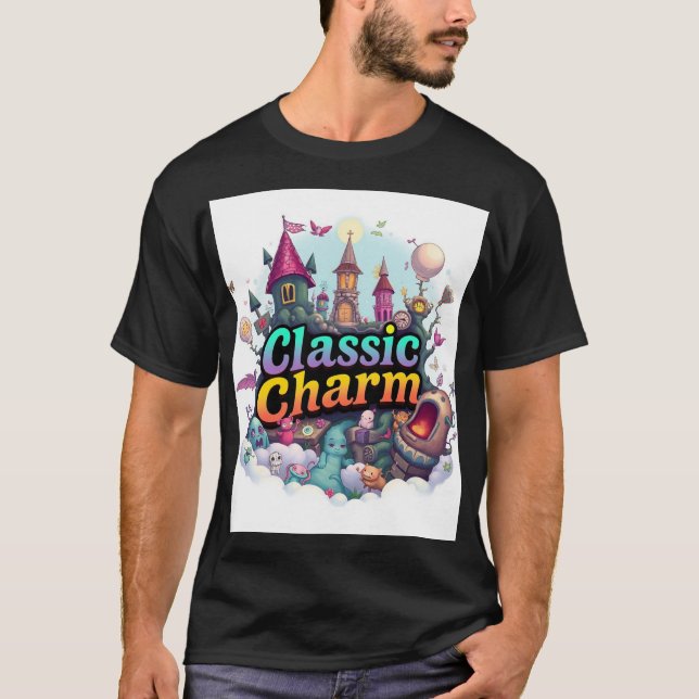 Classic Charm T-Shirt Design (Front)
