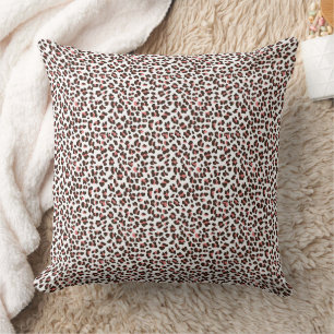 Classic Cheetah Spot Seamless Pattern Cushion