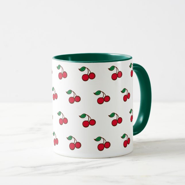 Classic Cherry Coffee Mug (Front Right)