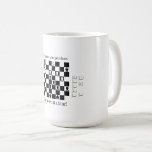 Classic Chess-Inspired Design Coffee Mug