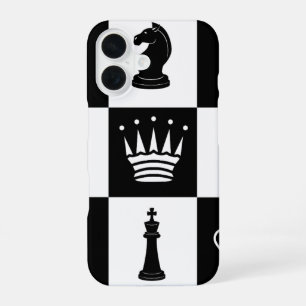 Classic Chess Pieces iPhone 16 Case