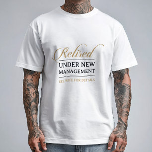 Classic Chic Calligraphy Gold Retired T-Shirt