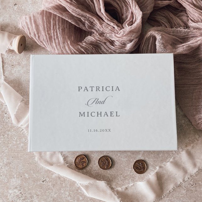 Classic Chic Calligraphy Wedding  Guest Book (Creator Uploaded)