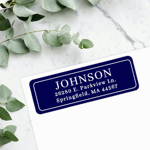 Classic Chic Return Address Label