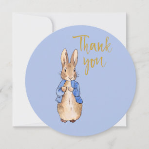 Classic Children's Book Bunny Thank You Card