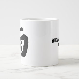 Classic Chinese Calligraphy-Rain-#001- Large Coffee Mug