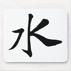 Classic Chinese Calligraphy-Water-#001- Mouse Pad