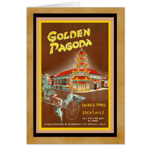 Classic Chinese menu design!