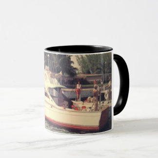 Classic Chris Craft Commander Boats Coffee Mug Cup