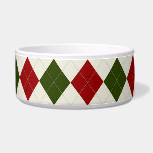 Classic Christmas Argyle Pattern