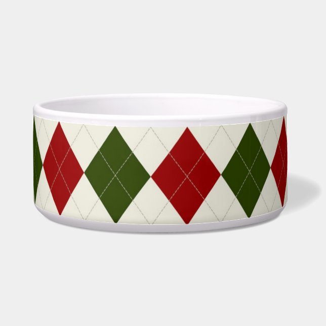 Classic Christmas Argyle Pattern (Front)