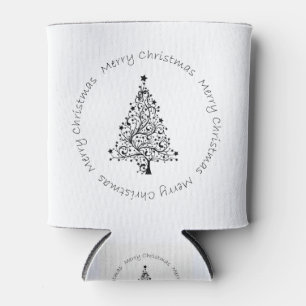 Classic Christmas Can Cooler