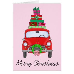 Classic Christmas Car