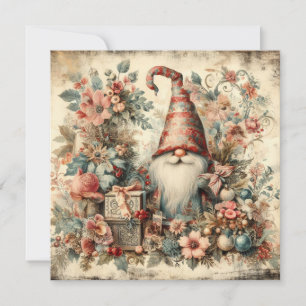 Classic Christmas Deer Greeting Card