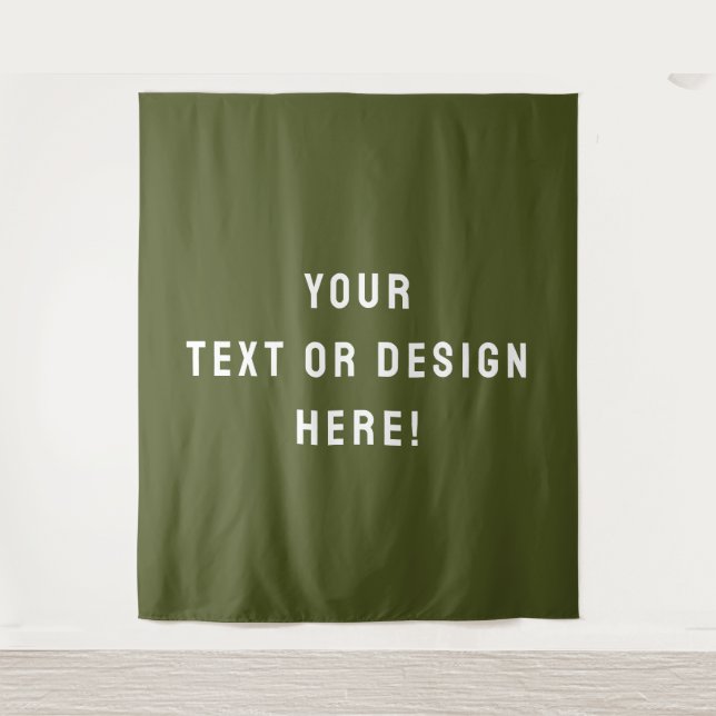 Classic Christmas Green Tapestry for Cozy Interior (Front)