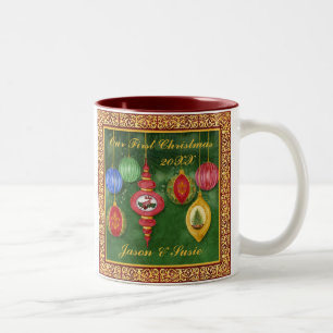 Classic Christmas Ornament 1st Christmas Mug