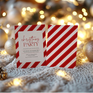 Classic Christmas Party Invitation