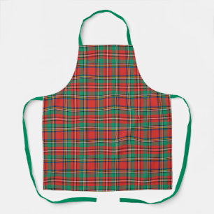 Classic Christmas Plaid Apron