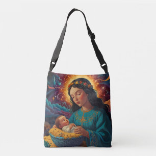 Classic Christmas Seasons Joy Crossbody Bag