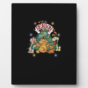 Classic Christmas Tis The Season Odie Arlene Plaque