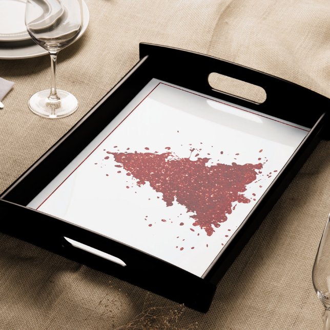 Classic Christmas Tree | Festive Rich Crimson Red Tissue Paper (Creator Uploaded)